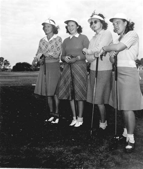 vintage ladies golf clothing